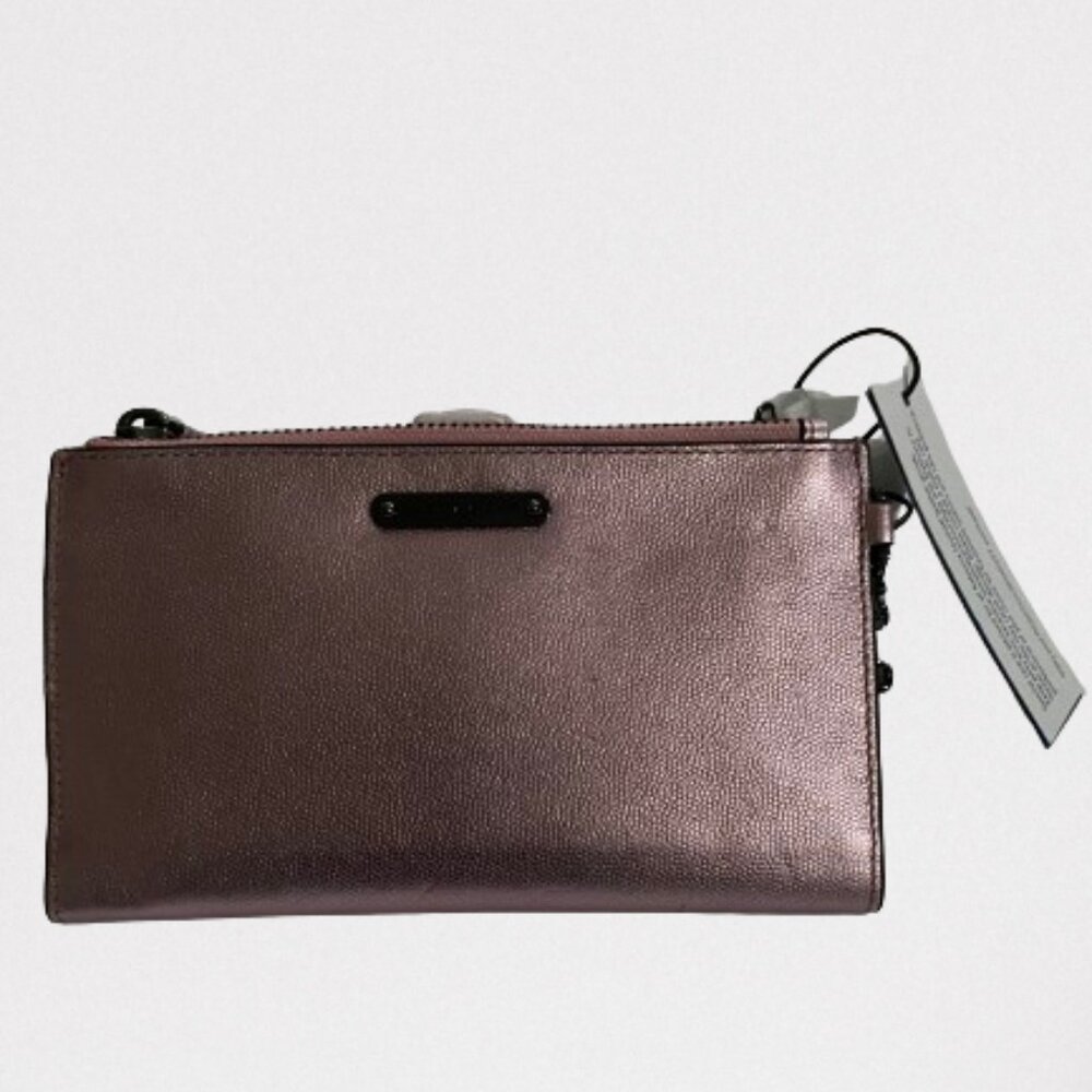 REBECCA MINKOFF CROSSBODY /SHOULDER  PURSE - PINK/ROSE GOLD